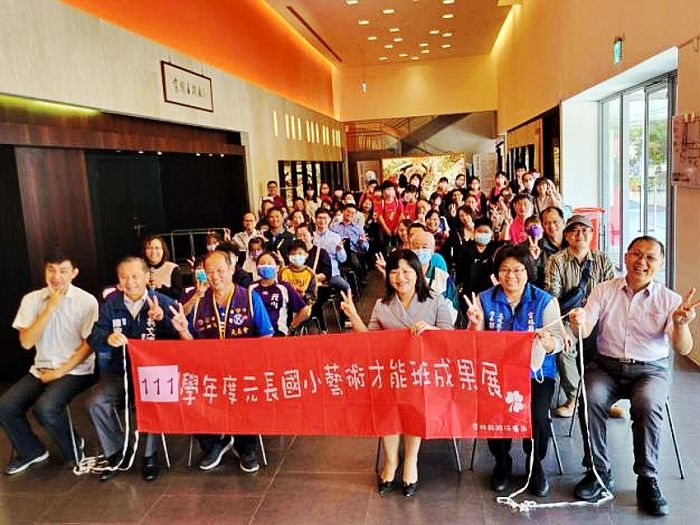 元長國小藝術才能班教學成果展　北港文化中心展出