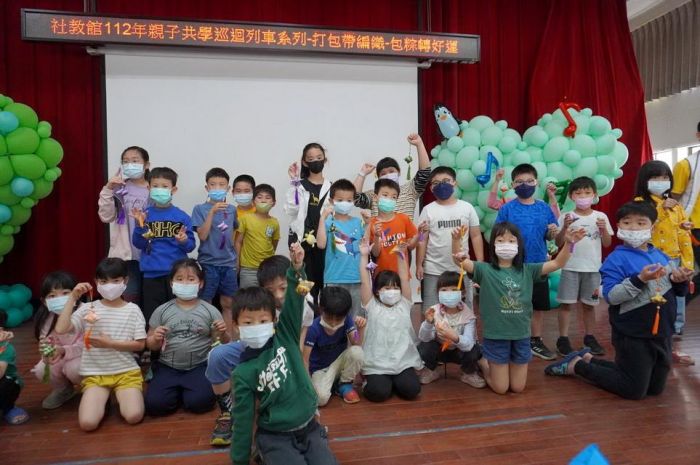 高市社教館親子DIY創意打包帶　古典婉約包粽轉好運