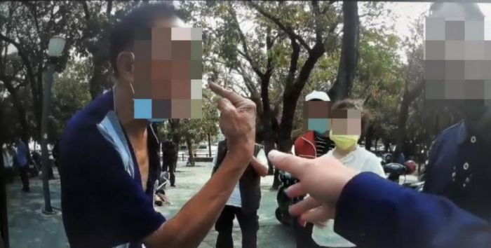 停車糾紛遭爆吃案　員警申誡二次