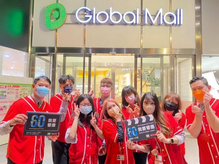 響應「地球一小時」　Global Mall屏東市擴大延長關燈18小時