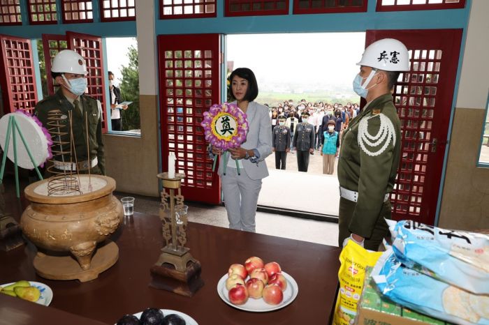 南投縣112年忠烈祠春祭大典  許淑華縣長主祭
