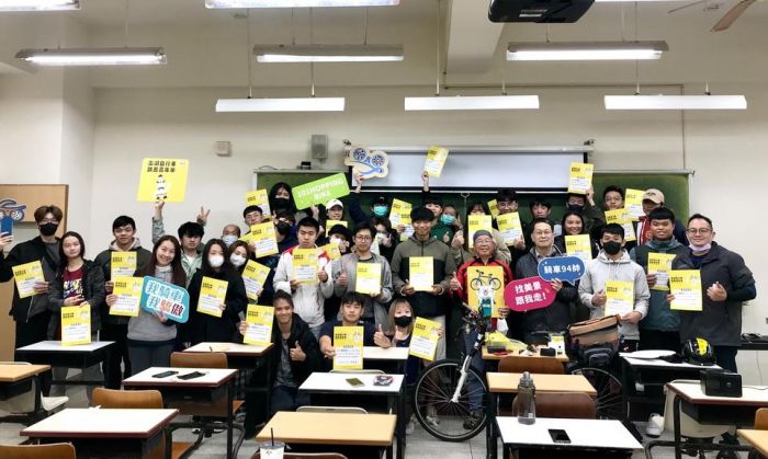 澎管處結合澎科大培訓45位自行車領騎小尖兵