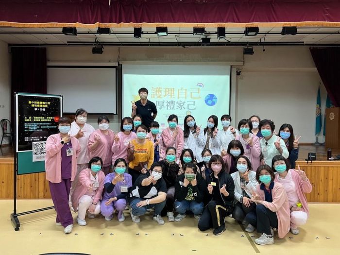 嘉榮護理團隊體適能以身作則 守護民眾及榮民(眷)健康