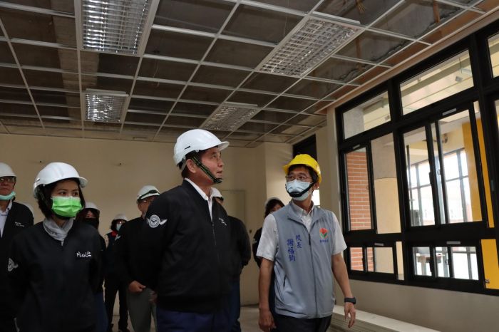 苗栗縣頭屋國小校舍拆除重建工程　進度達9成