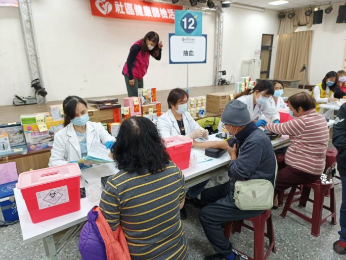 竹南大型整合性篩檢　大伙相揪厝邊顧健康