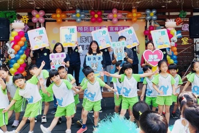 高市衛生局攜手幼兒園辦理腸病毒創意宣導活動