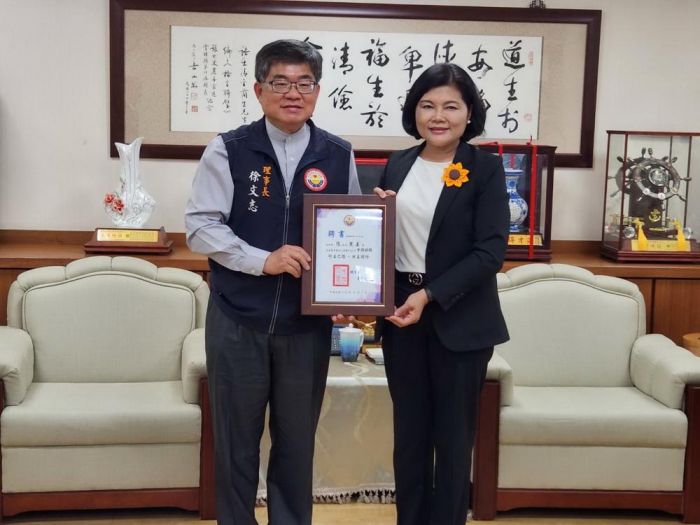 存善共好：嘉邑行善團理事長徐文志聘縣長張麗善任會務顧問