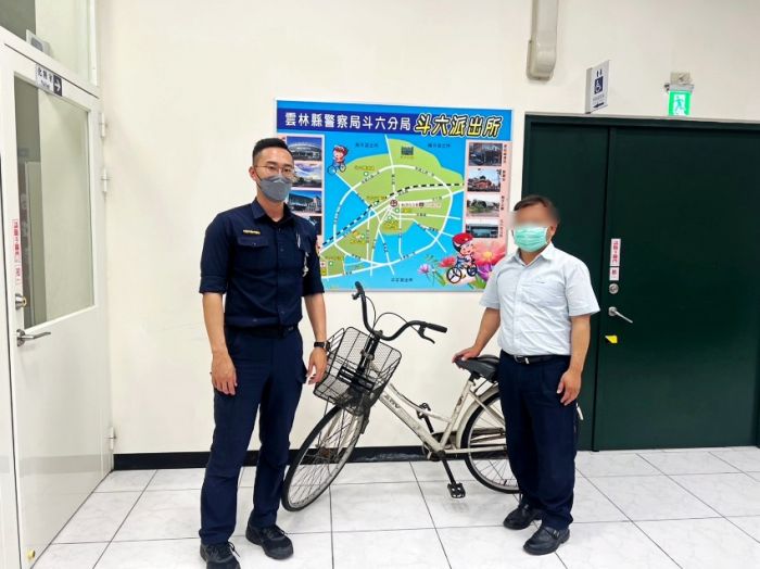 鐵馬不翼而飛　斗六警火速尋獲