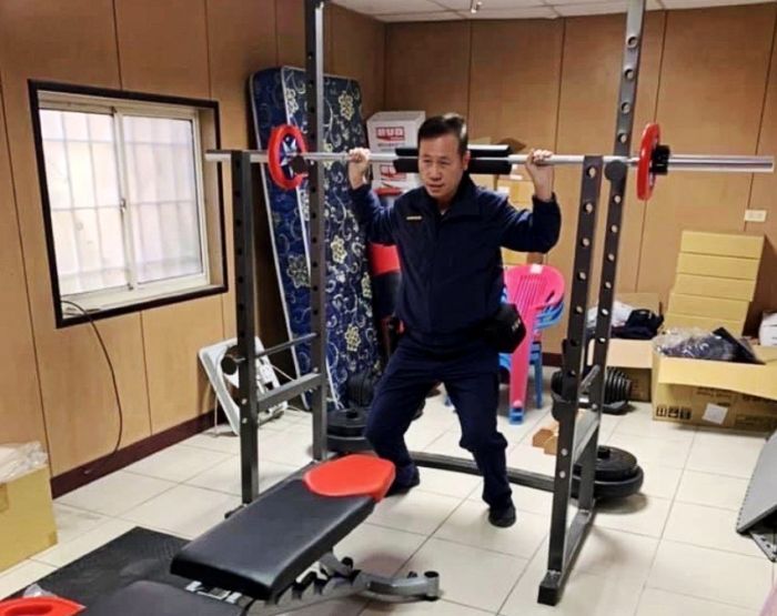 豐榮警瘋健身　打造好體魄