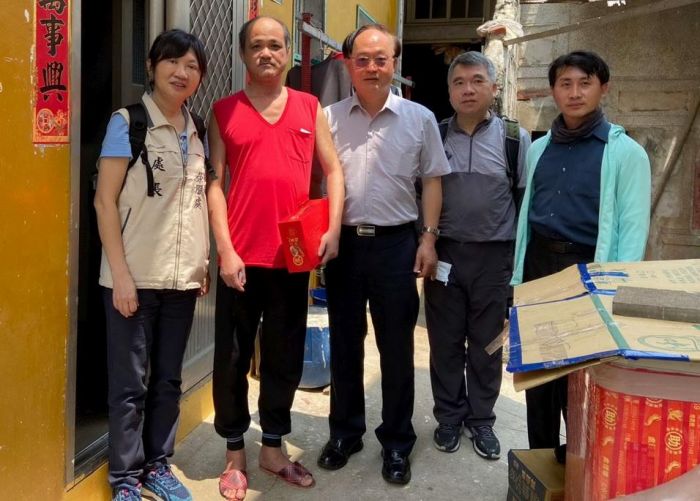 澎湖縣榮服處攜手後備指揮部　關懷訪視離島榮民眷