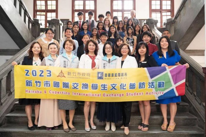 睽違3年！庫柏蒂諾市姊妹市交換學生訪竹市