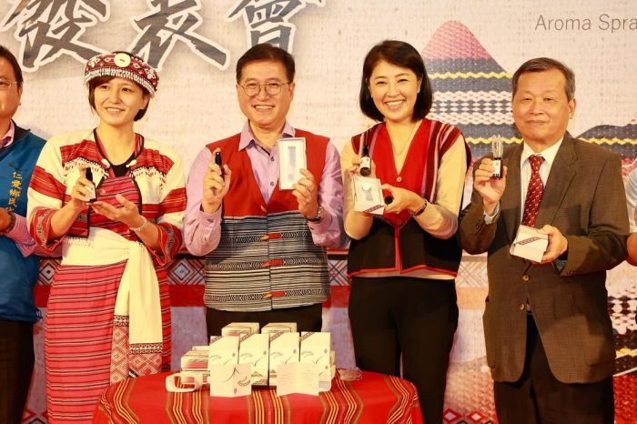 仁愛鄉糯米香氛發表會　許淑華肯定原民產業創新品牌