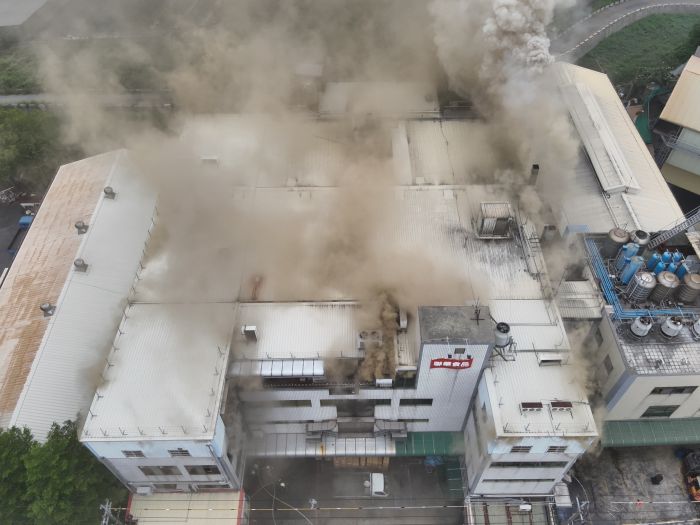 聯華食品彰化北斗廠大火 造成7死15傷