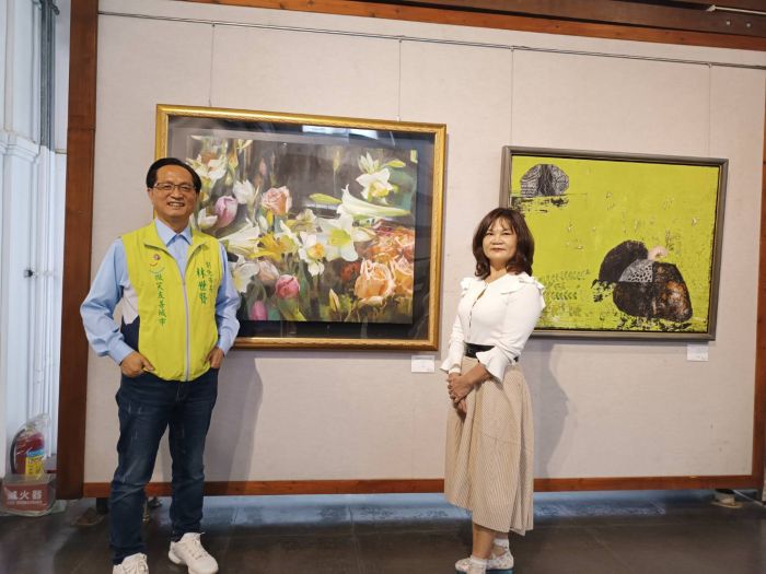 感受畫家生命的歷程 彰化藝術館展出「洋蔥樂園~2023黃騰萱西畫創作展」