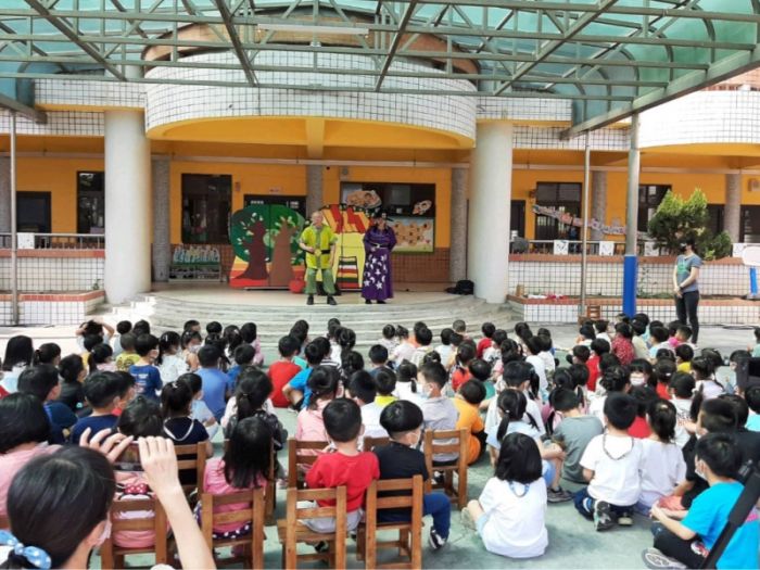 廉潔教育從小做起　壺劇團幼兒園熱鬧登場