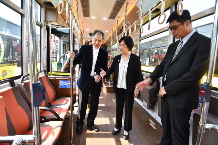 彰化啟動電動公車元年 彰化客運新添29輛電動公車啟動上路