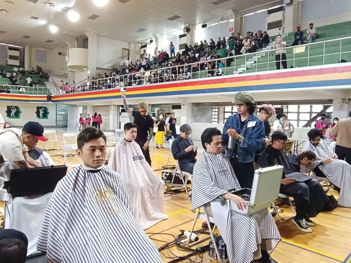 大師對決比創意　建國科大第二屆Barber's男士理髮賽近200人參賽