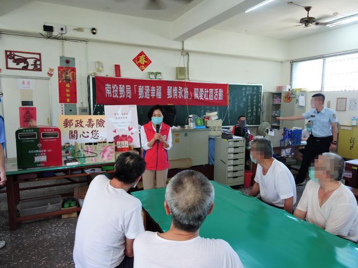 南投郵局母親節明信片書寫活動