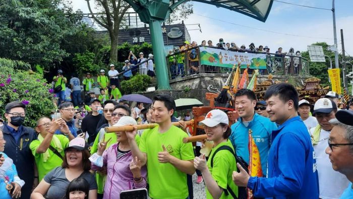 2023迎尪公巡田園　蔣萬安扛鑾轎祈求五穀豐收