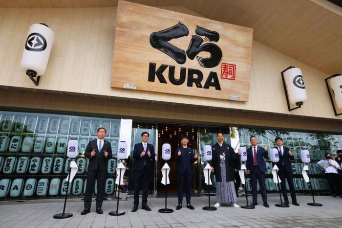 藏壽司海外首家「全球旗艦店」高雄時代大道店舉行開幕典禮