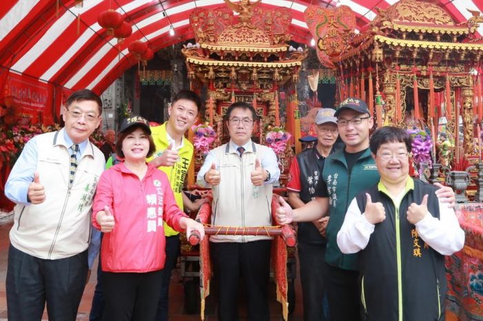 台南鹽水護庇宮天上聖母聖誕遶境起駕