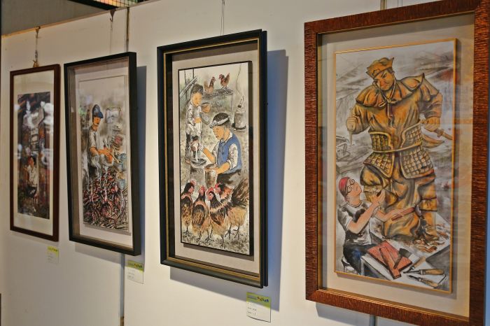 苗栗大同國小美術班成果展 動「戊」森友會開幕