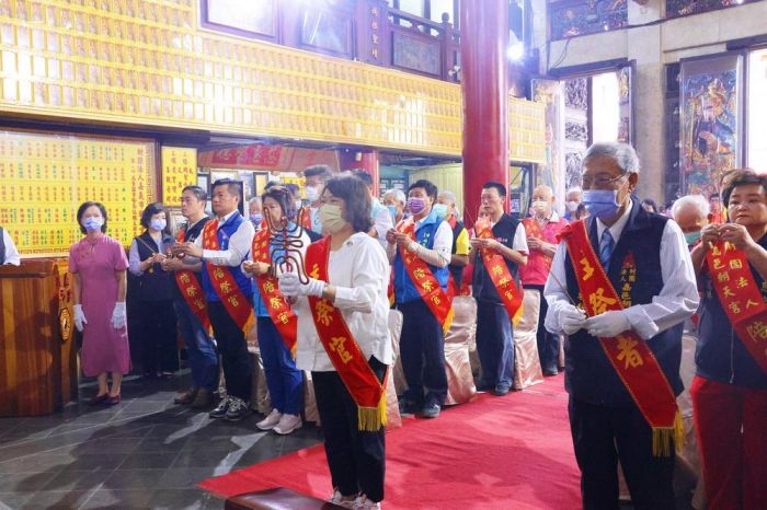 天上聖母媽祖聖誕 黃敏惠市長祈求國泰民安