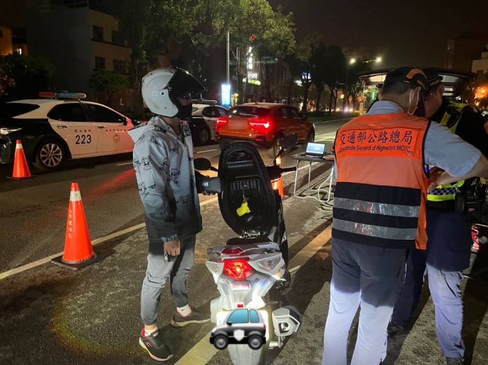 打擊改裝噪音車輛！　竹南警分局執行環警監聯合稽查取締