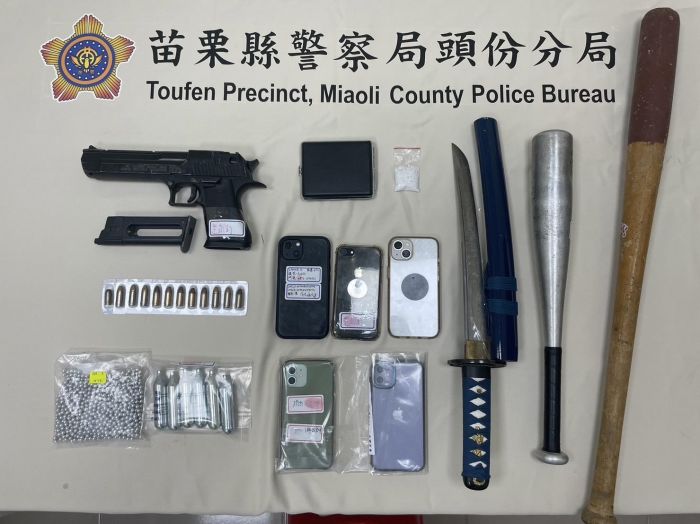 苗警積極掃蕩黑幫　檢肅主嫌及幫眾9人到案