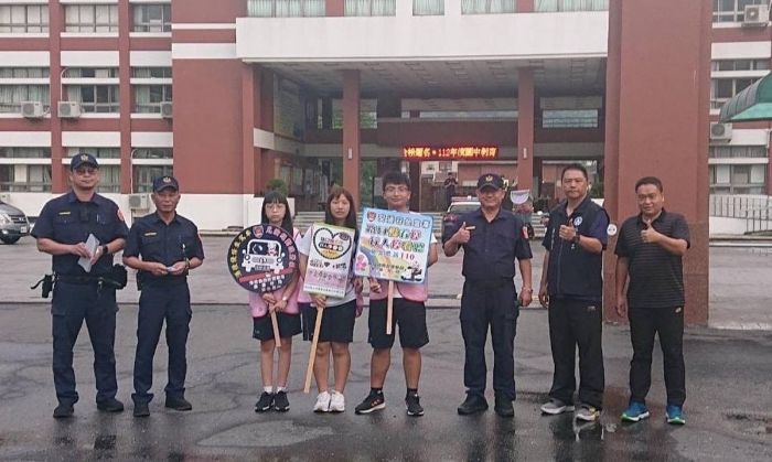 集集警分局深入校園宣導　建立友善行人用路環境