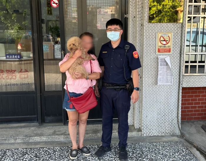 愛犬走失求助警方　臉書２分鐘尋回