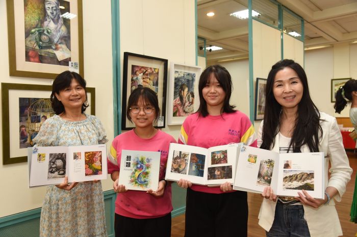 苗栗興華國中部第24屆美術班畢業展開展