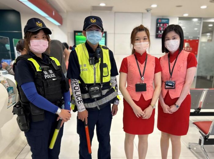 領百萬當結婚基金　警攜手行員成功阻詐