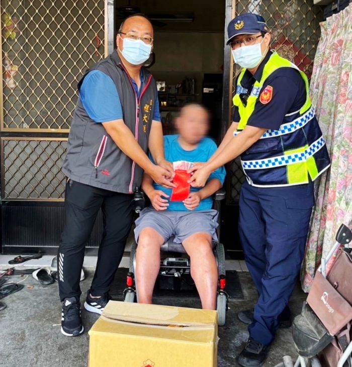 四旬男罹病經濟困難　和心警集結善心物資送