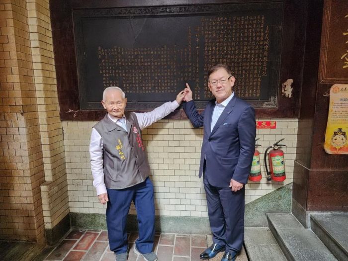 日本NTT副社長感恩懷念城隍廟之旅 牽引出中華電信與城隍長壽餅的機緣