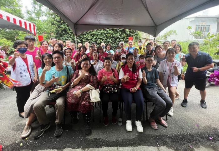 嘉市西區大溪里長補選　參選人周寶惠競選服務處成立大會