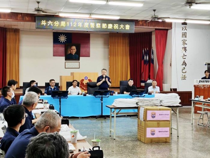 斗六分局歡慶警察節　推出《警察日常》影片留言抽好禮活動