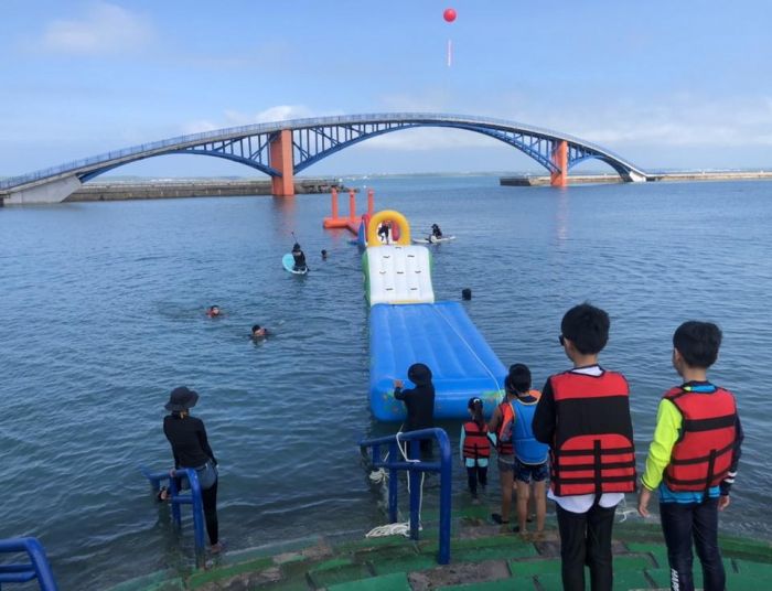 泳渡澎湖灣嘉年華精彩登場　水上闖關免費體驗邀您同樂