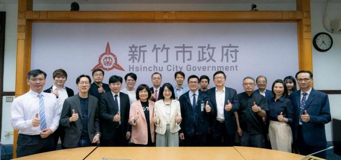 臺灣區塊鏈大聯盟、台灣物聯網協會拜會竹市府