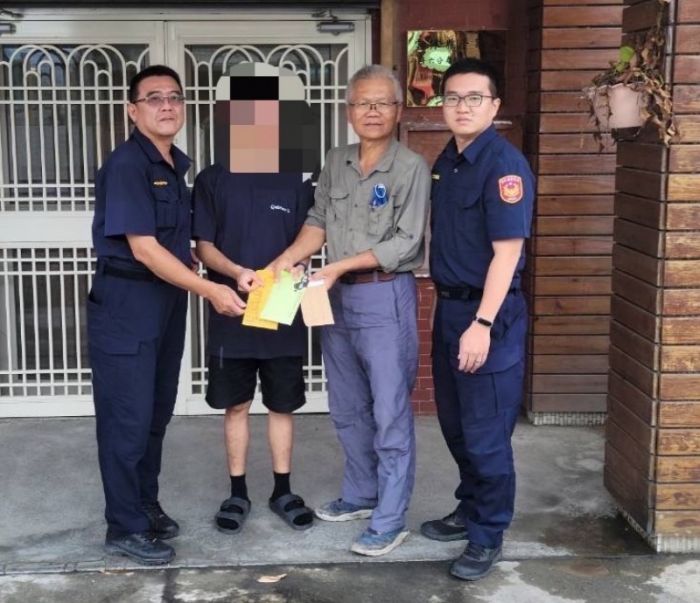 警勤區個案困頓　榴中所員警尋求資源援助