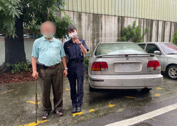 愛車疑遭竊急報警　實務生眼尖認出報竊車