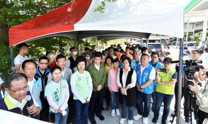 王國材考察彰化地區交通建設　改善台76線快速道路林厝交流道塞車