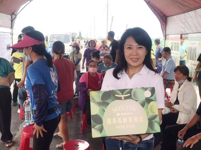 嘉縣新港鄉農會推空心菜田輪作美濃瓜 友善環境兼顧農民收益