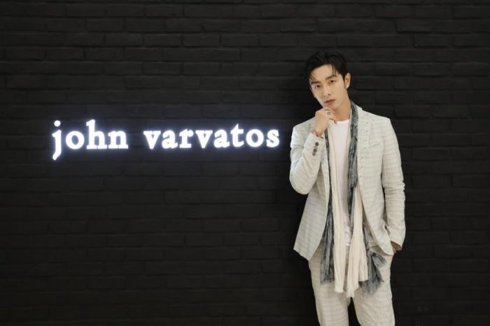 管麟率性詮釋john varvatos 展現美式搖滾風尚