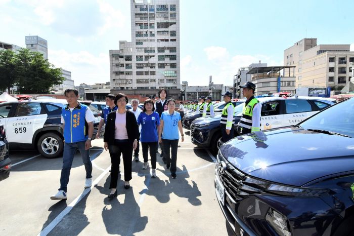 強化警察裝備　彰化縣2910萬元採購警用車輛131輛