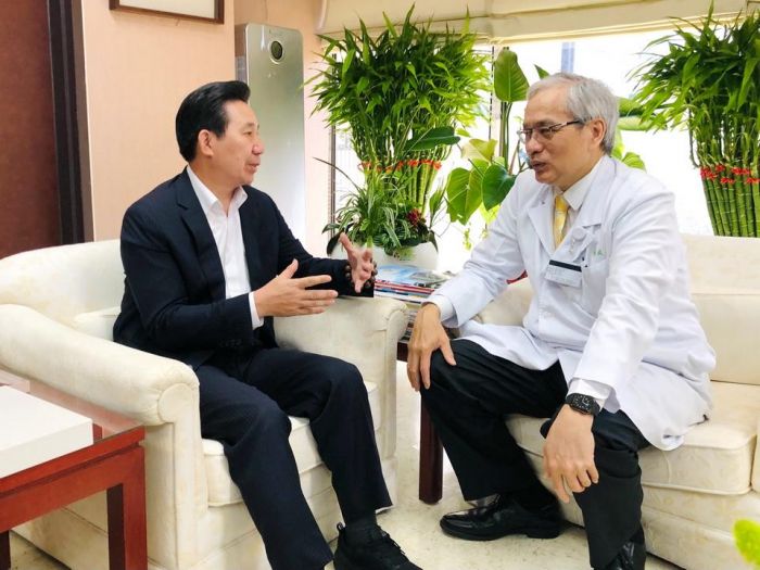 金門縣長陳福海拜會北榮院長　爭取更多醫療協作計畫