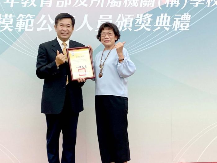 愛校服務50年！　屏科大陳桂琴秘書榮退