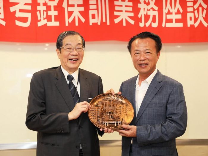 考試委員考銓保訓業務座談　考試院長黃榮村帶團赴嘉縣