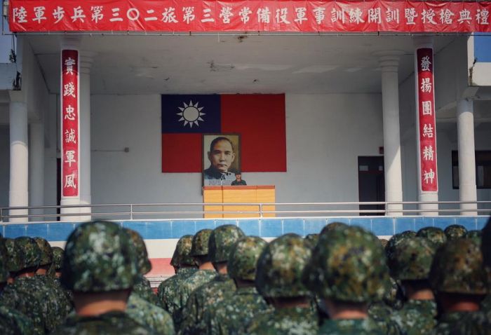 軍事訓練第179梯開訓暨授槍典禮 宣誓守護家園