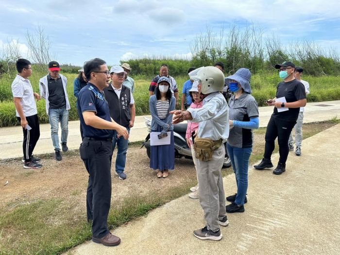 行政院南服中心赴澎湖勘查　黃健忠盼同心解決民眾用路需求